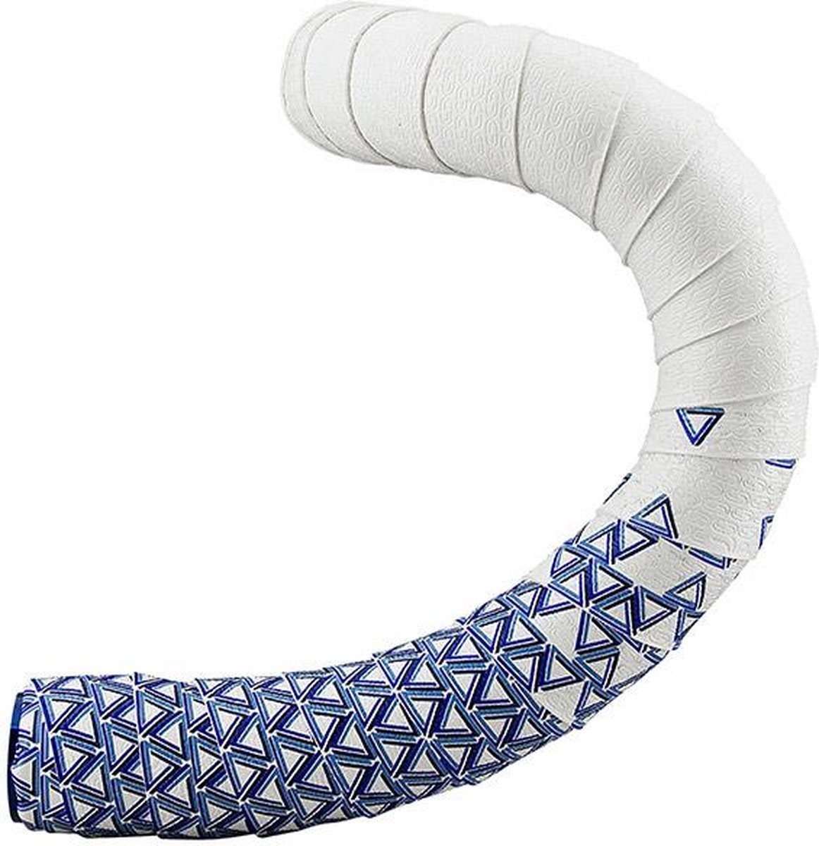 Deda stuurtape 200 x 3 cm EVA/PU 2,5 mm wit/blauw 3 delig