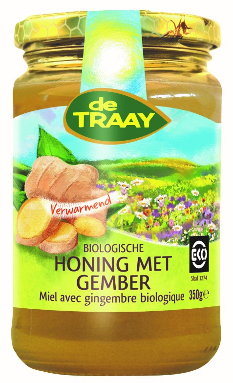 De Traay Honing met gember bio