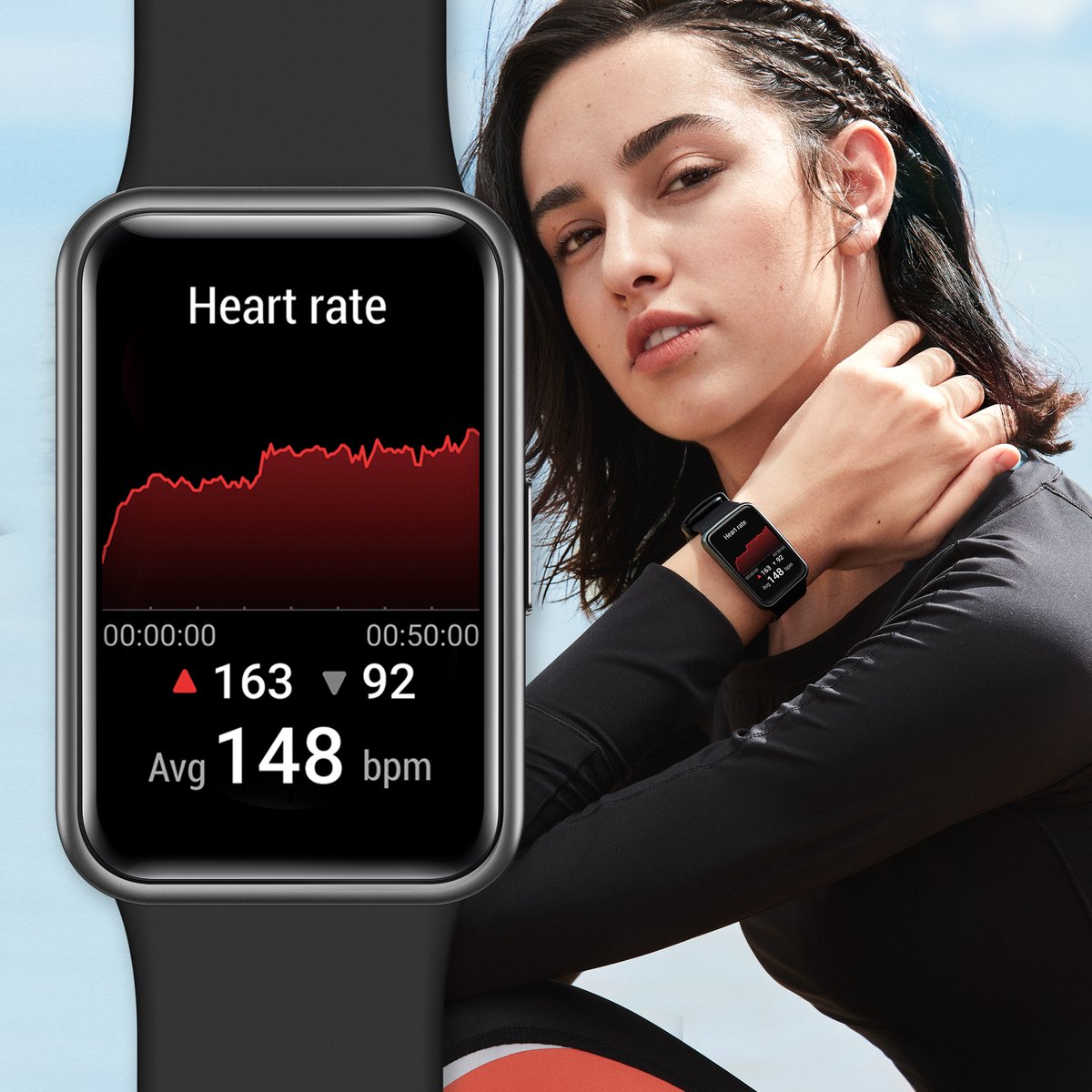 Huawei Watch Fit 2021 - Rood