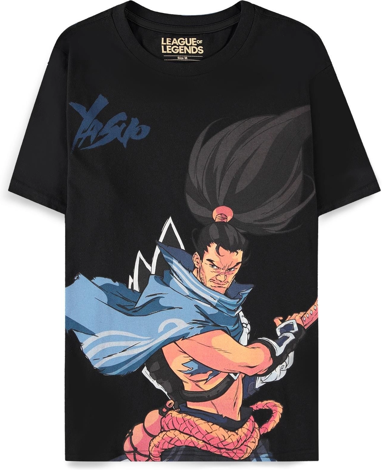 Difuzed League Of Legends - Yasuo Black Men's Short Sleeved T-shirt