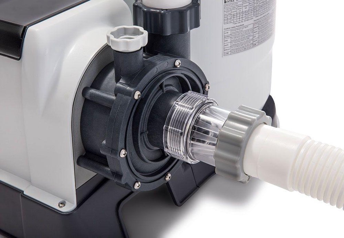 Intex zandfilterpomp 220 240V 10m3 liter per uur wit