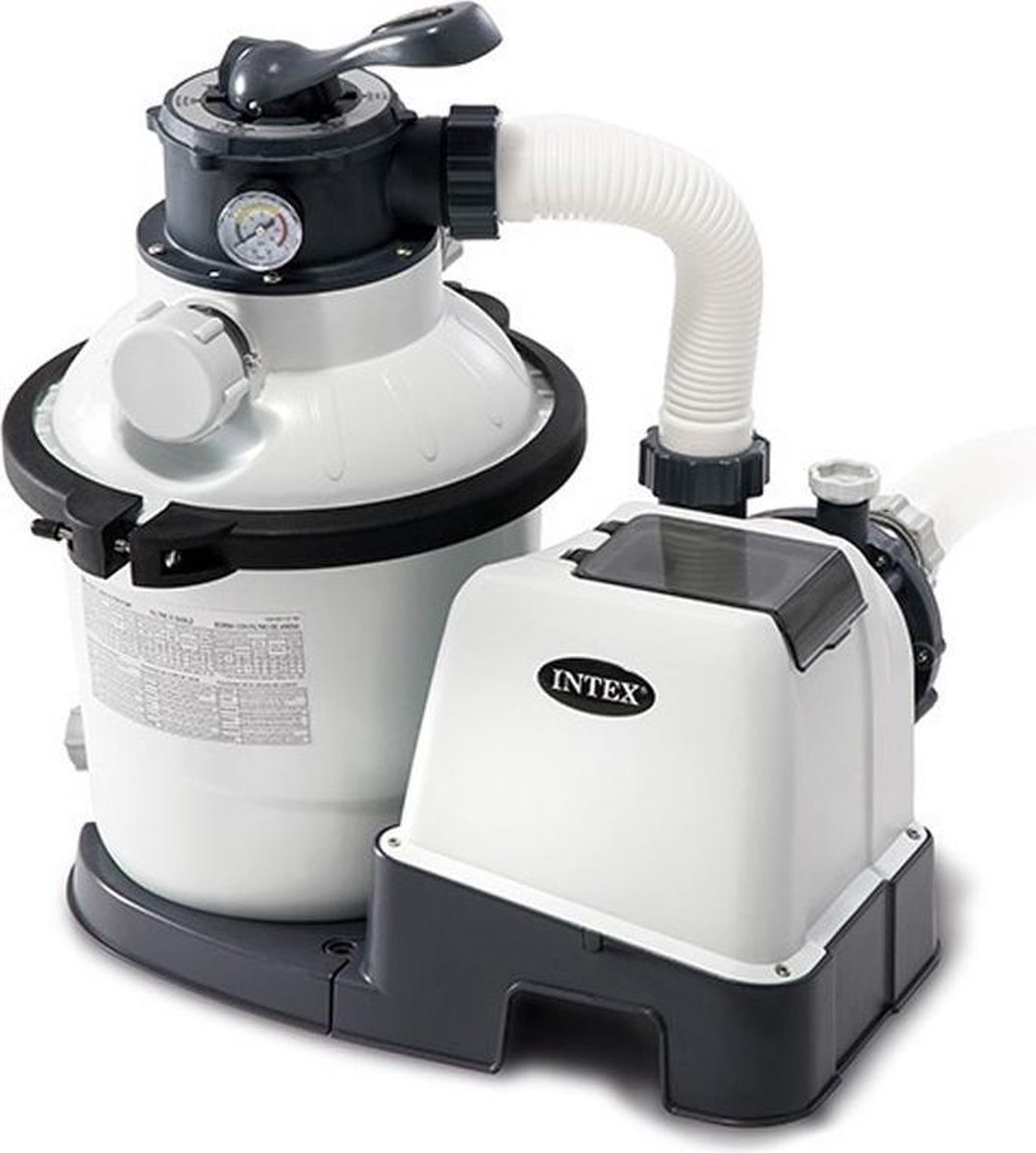 Intex zandfilterpomp 220 240V 10m3 liter per uur wit