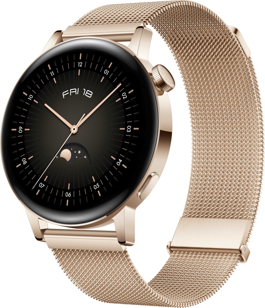 Huawei Watch GT 3 Elegant 42mm - Goud