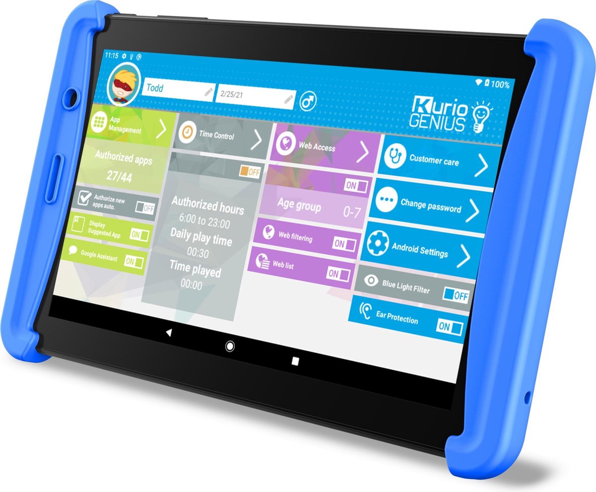 Kurio Tab Lite 2 16GB - Blauw