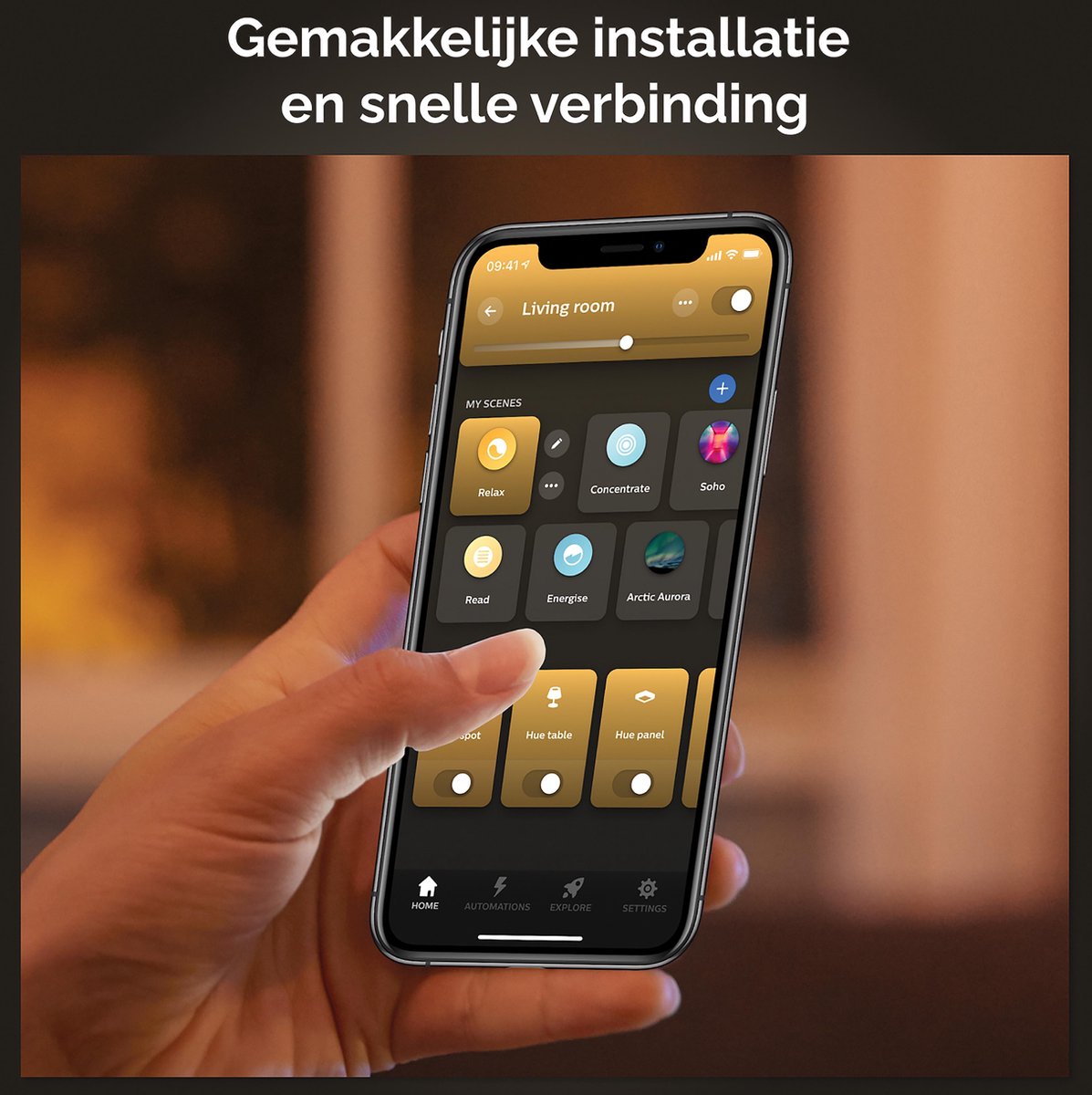 Philips Wellness tafellamp - Wit