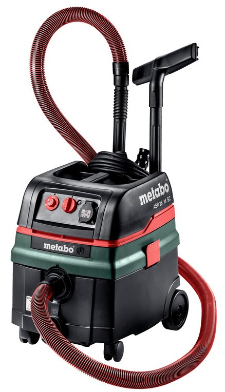 Metabo ASR 25 M SC Alleszuiger | 25 L | 1400 Watt | Tromagnetische schudinrichting | In doos