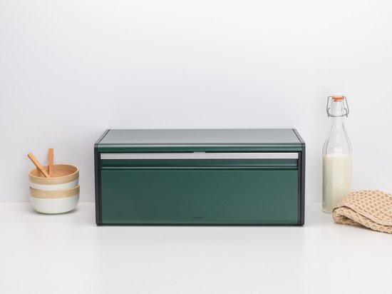 Brabantia Broodtrommel met Klepdeksel - Groen