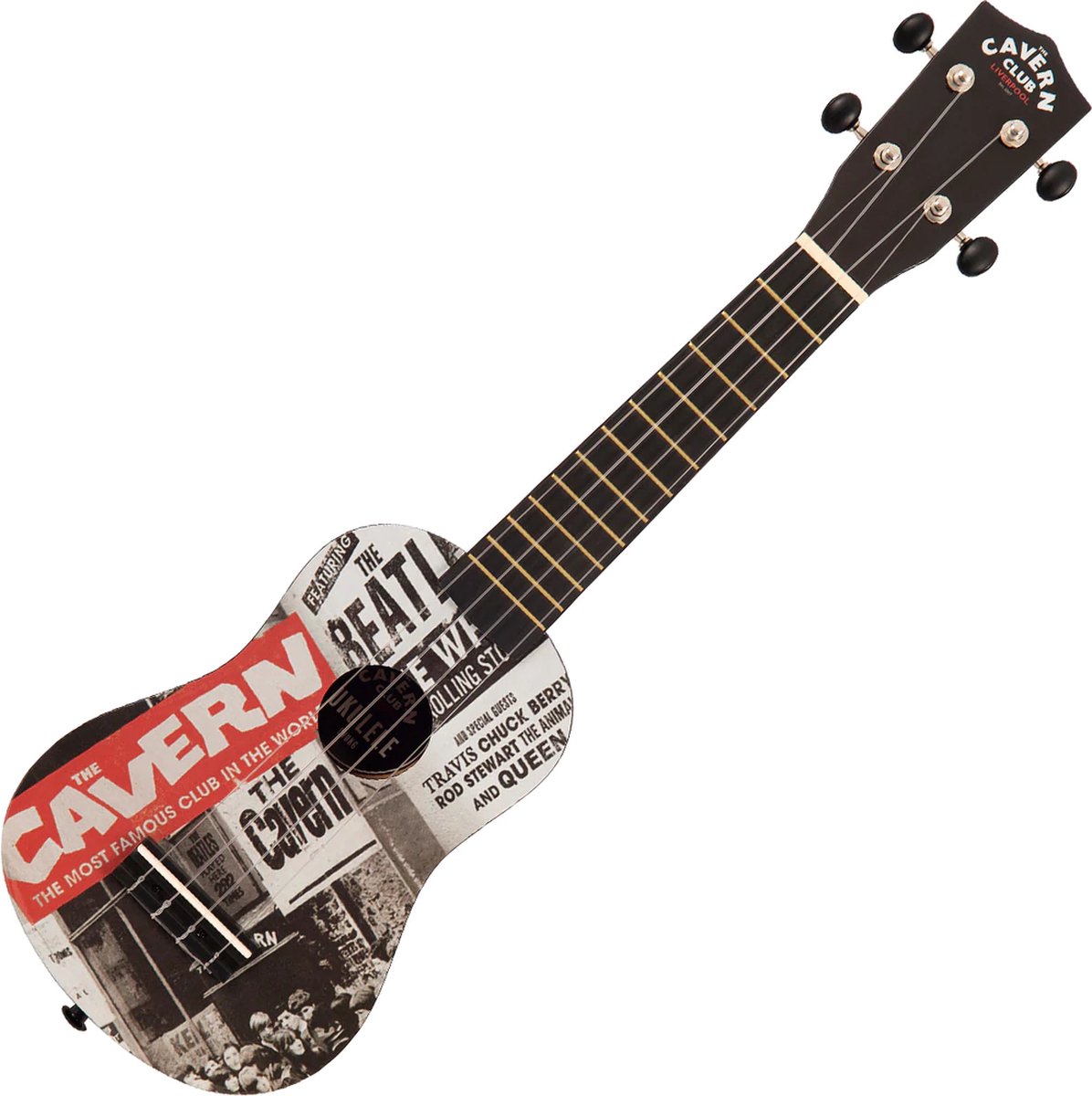 The Cavern Club Ukulele Cavern Wall sopraan ukelele