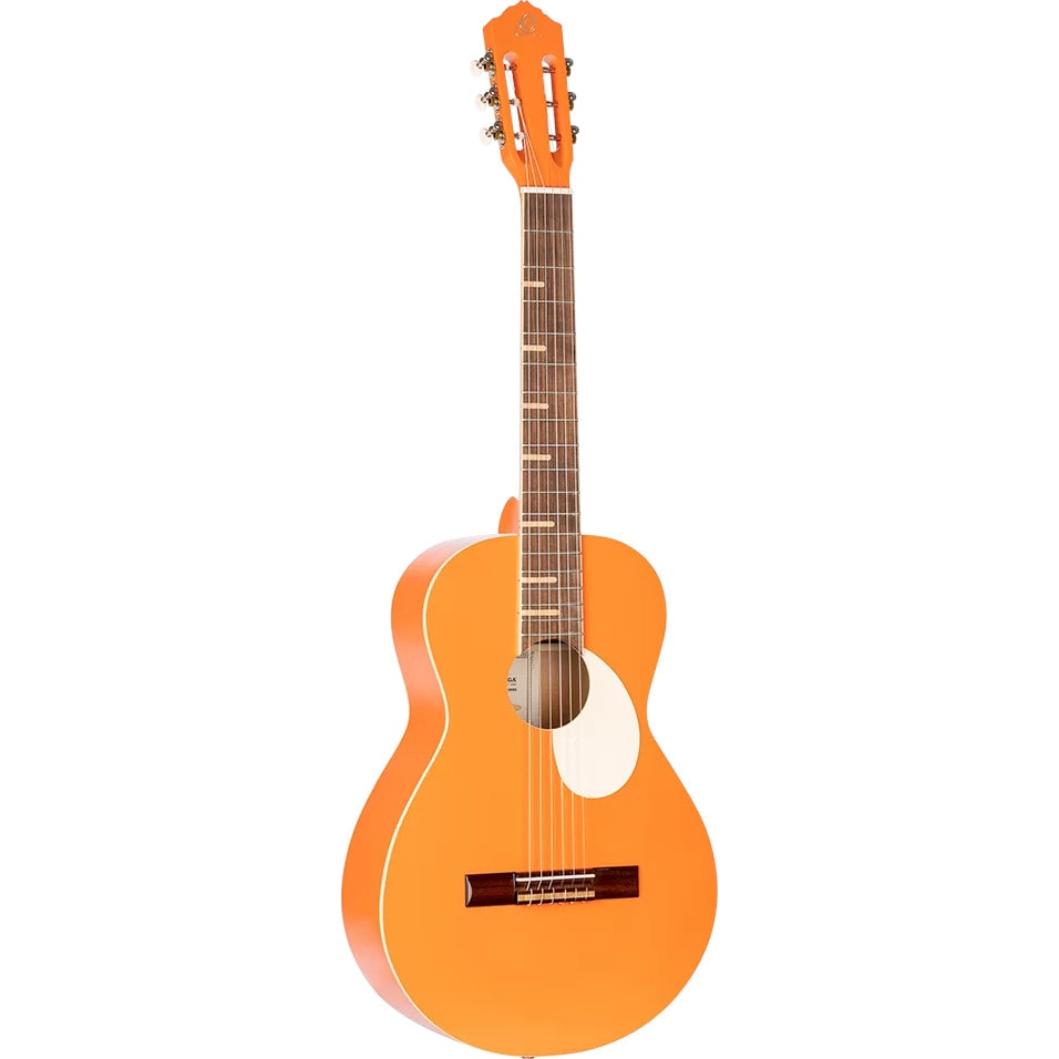 Ortega Gaucho Series RGA-ORG Orange 4/4-formaat klassieke gitaar met gigbag