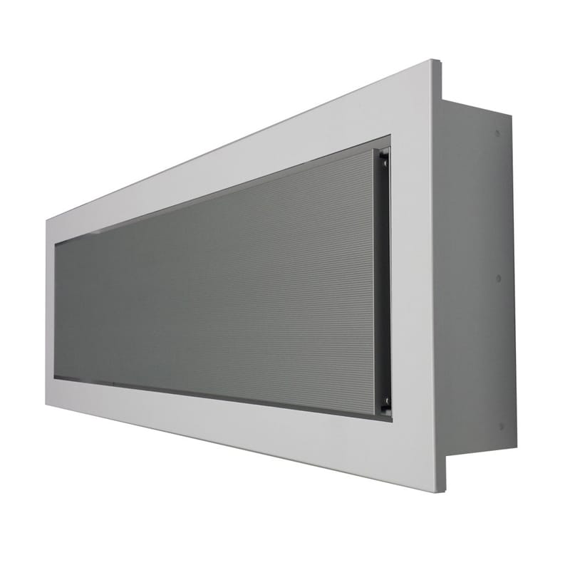 Heatstrip " Indoor Inbouwframe " - Wit