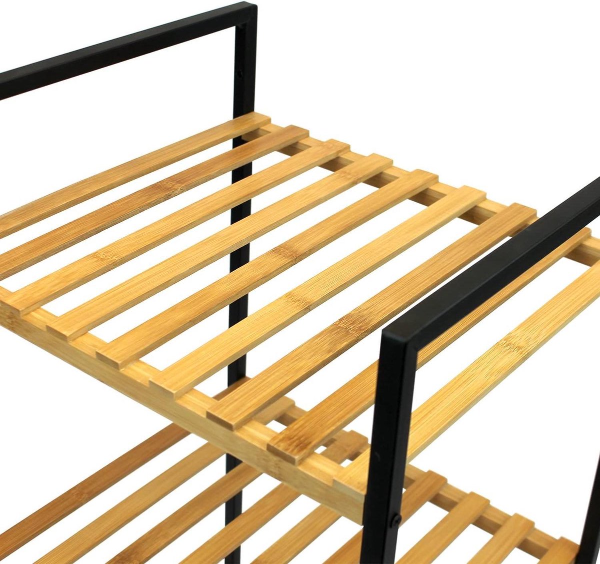 Huismerk Premium Badkamerrek Bamboe - 38 X 32,5 X 95 CM - Bruin