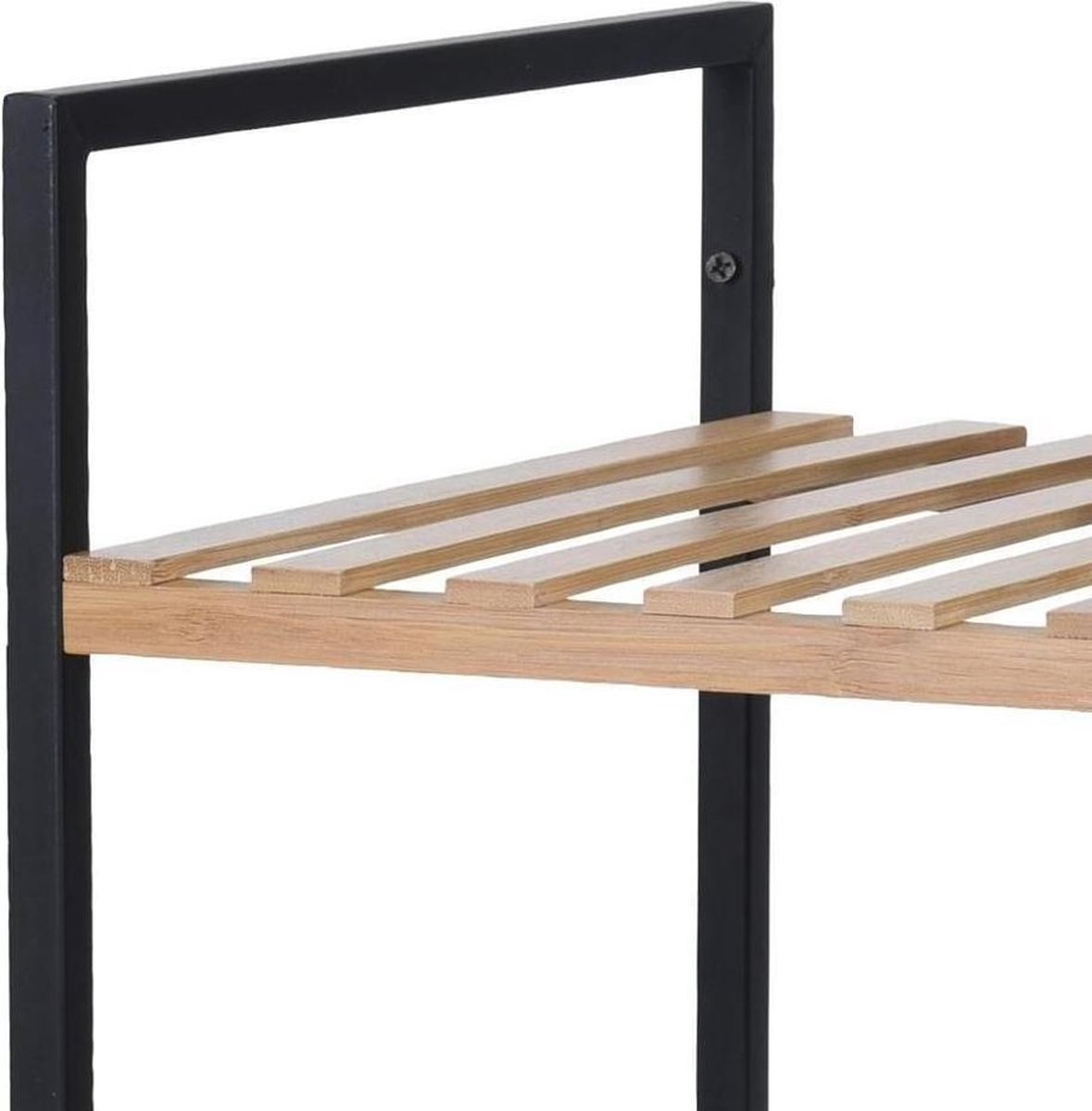 Huismerk Premium Badkamerrek Bamboe - 38 X 32,5 X 95 CM - Bruin