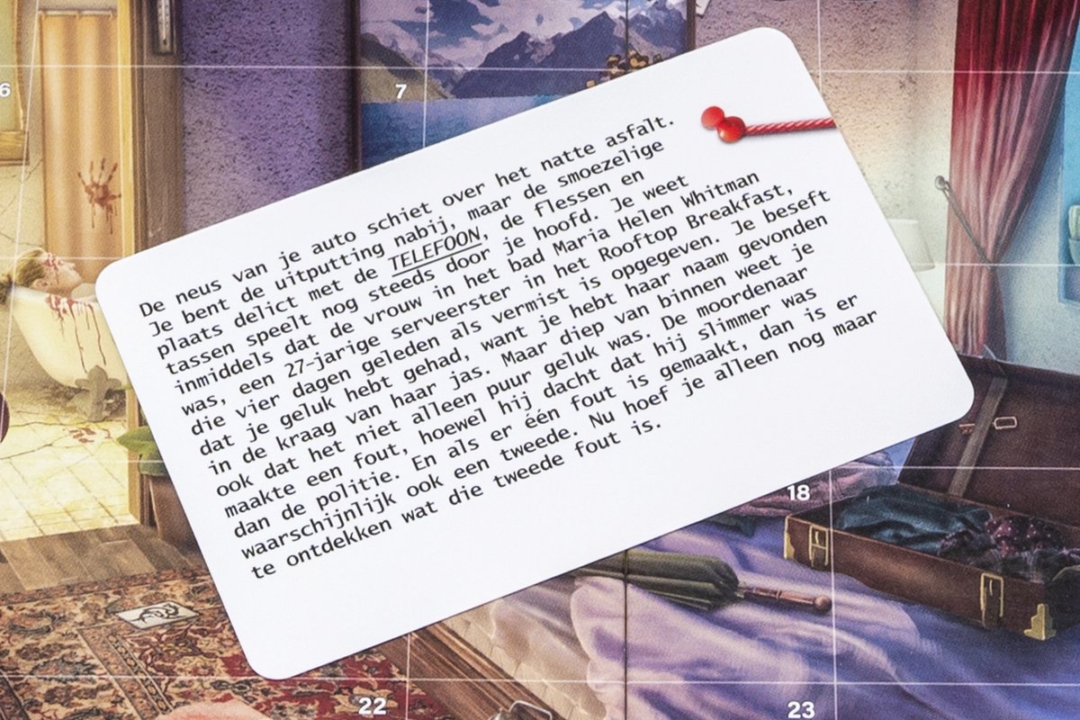 Selecta bordspel Crime Scene: Brooklyn 67 delig