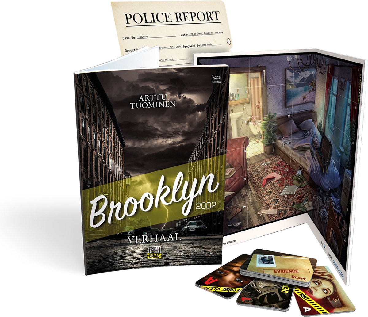 Selecta bordspel Crime Scene: Brooklyn 67 delig
