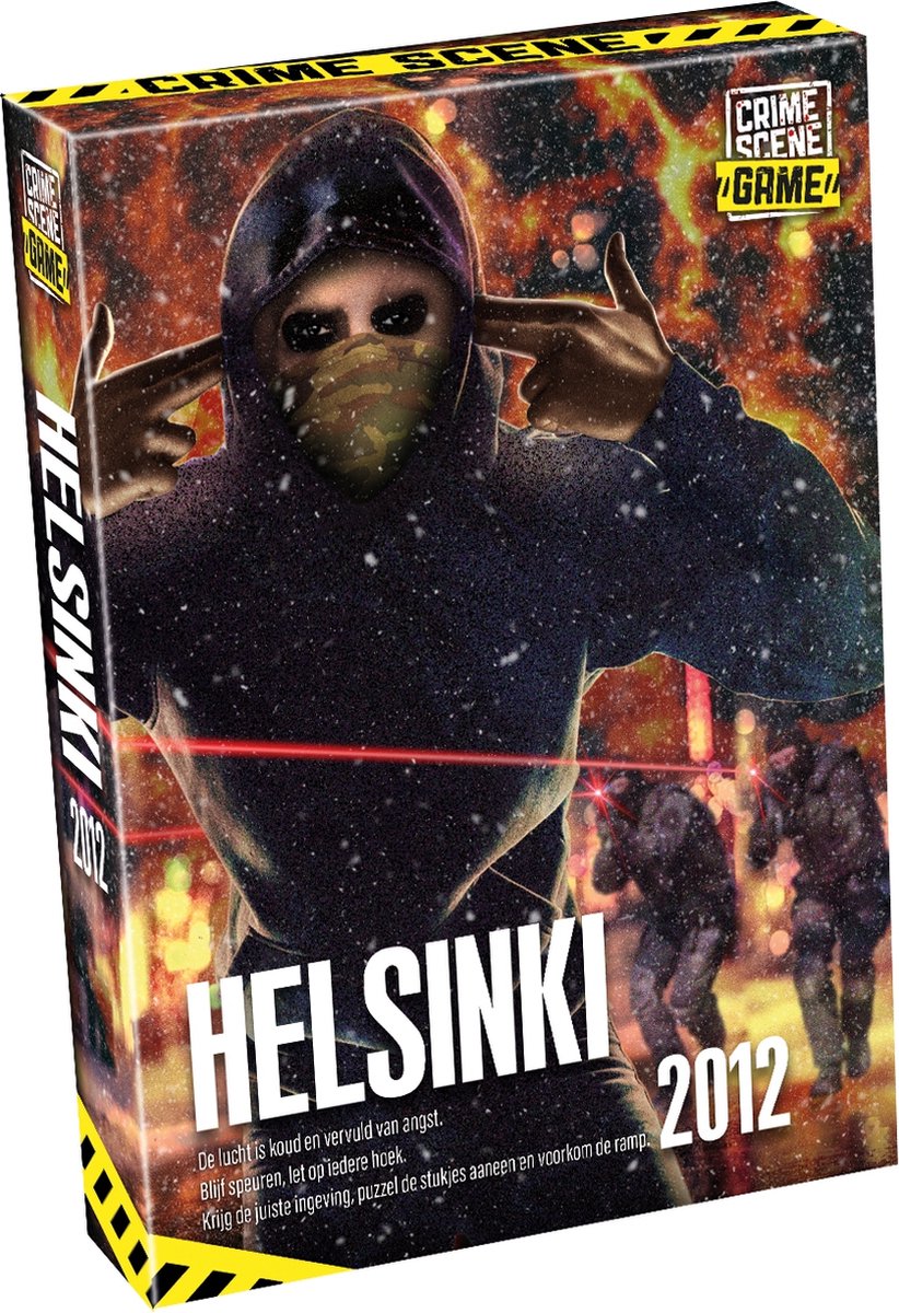 Selecta bordspel Crime Scene: Helsinki 67 delig