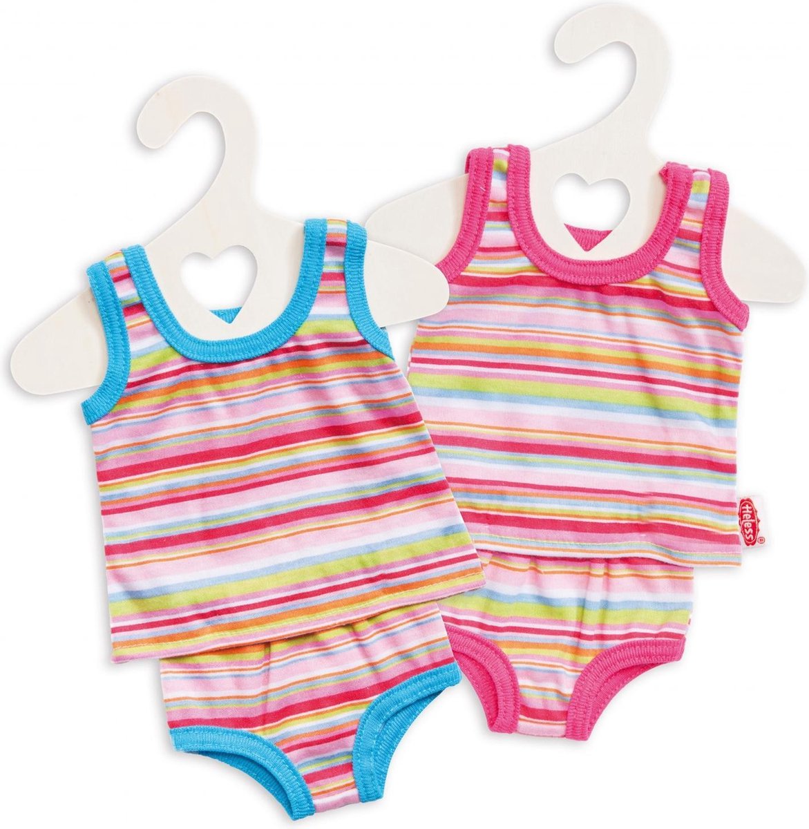 Heless poppenkleding meisjes 35 45 cm polyester - Roze