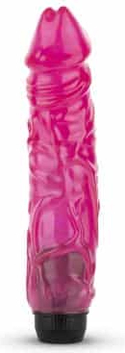 Jelly Supreme - Realistische Vibrator -/Glitters - Roze