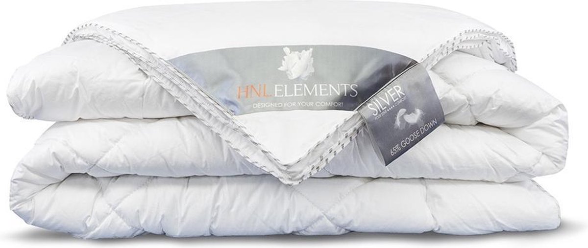 Heckett & Lane Donzen 4-seizoenen Dekbed - Lits-jumeaux (240x220 Cm) - 4-seizoenen - Silver