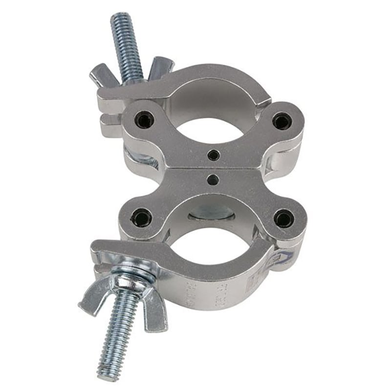 Showtec 50 mm Swivel Coupler 500 kg zilver