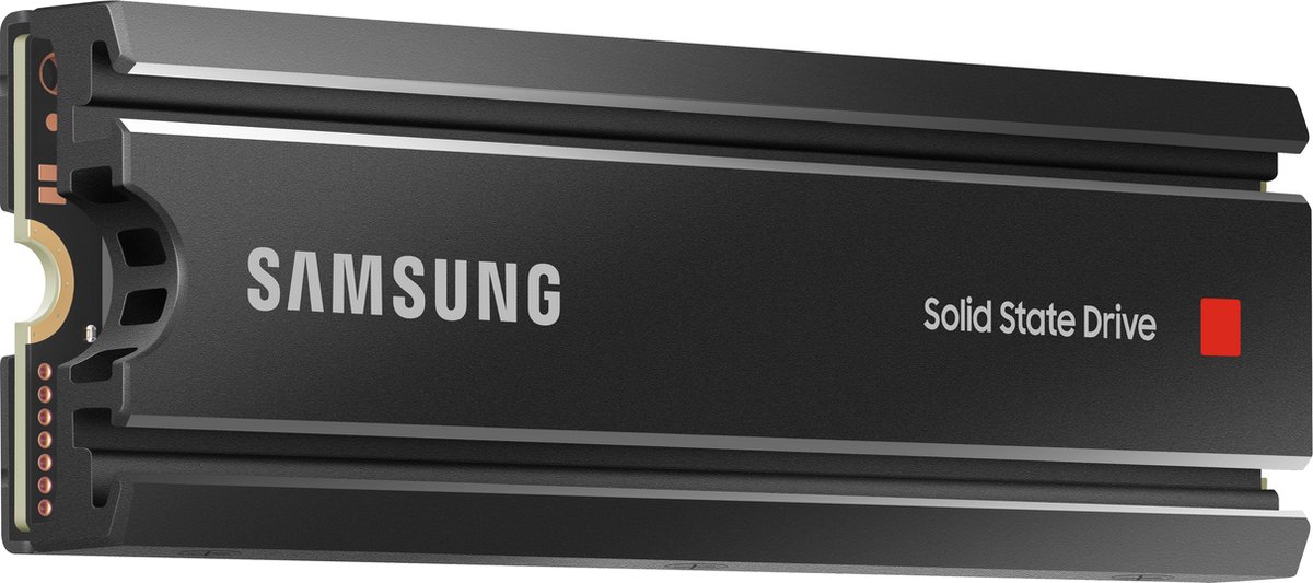 Samsung SSD 980 Pro 2TB Heatsink - Zwart
