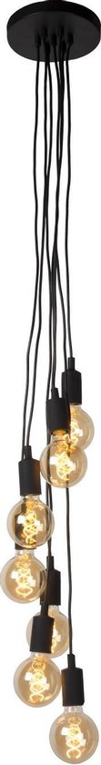 Lucide Fix Multiple Hanglamp - Zwart