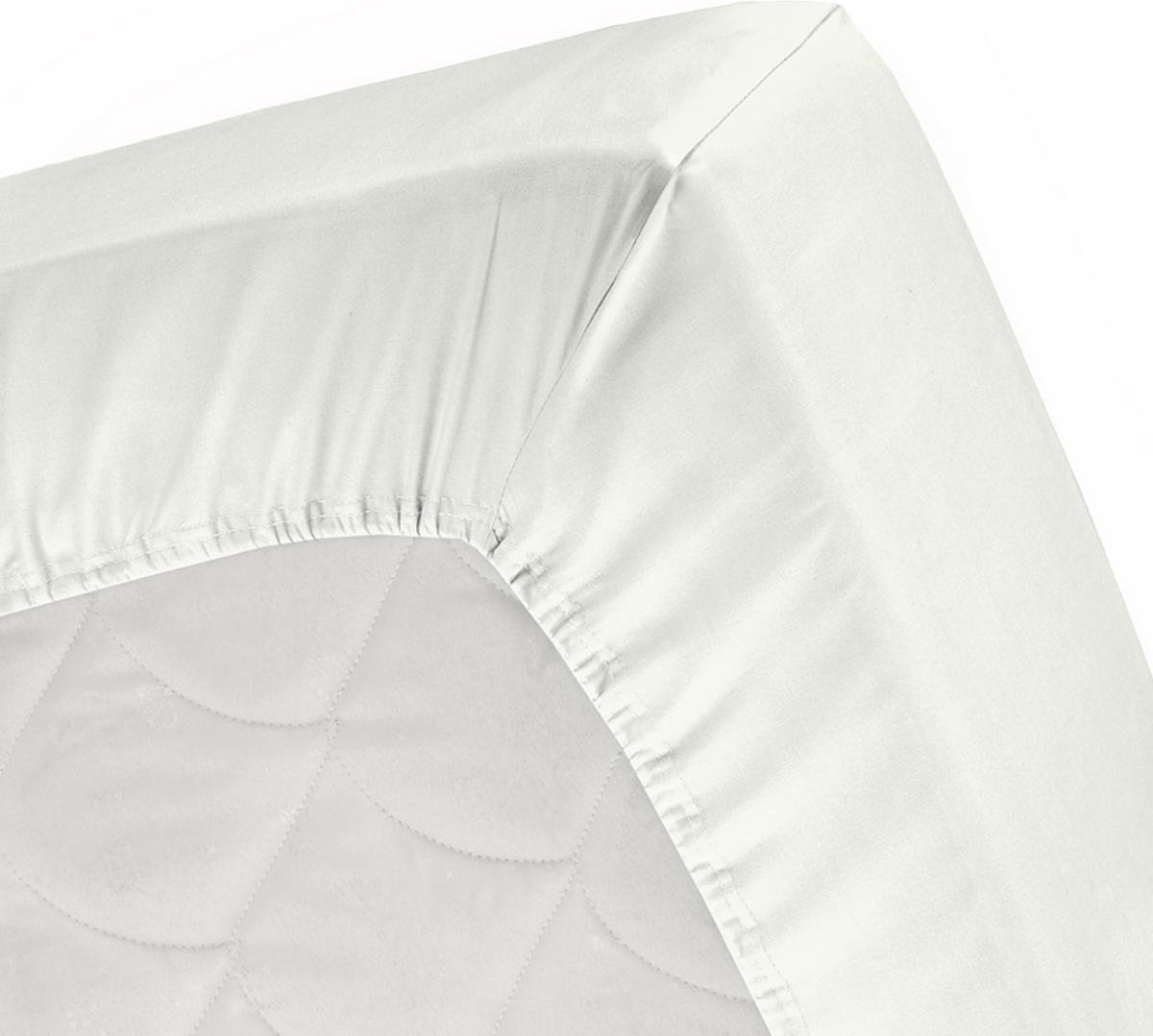 Damai Hoeslaken Double Jersey 60 X 120 Cm Ivory (Tot 10 Cm) - Beige
