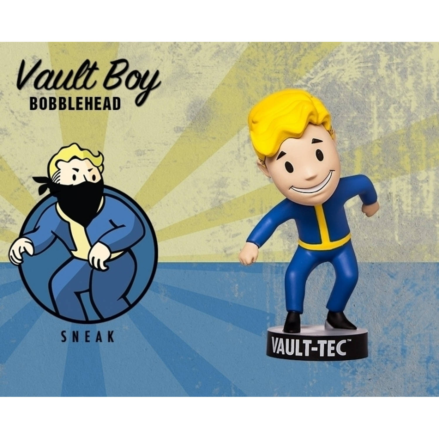 Fallout 4: Vault Boy Bobblehead - Sneak - Actiefiguur