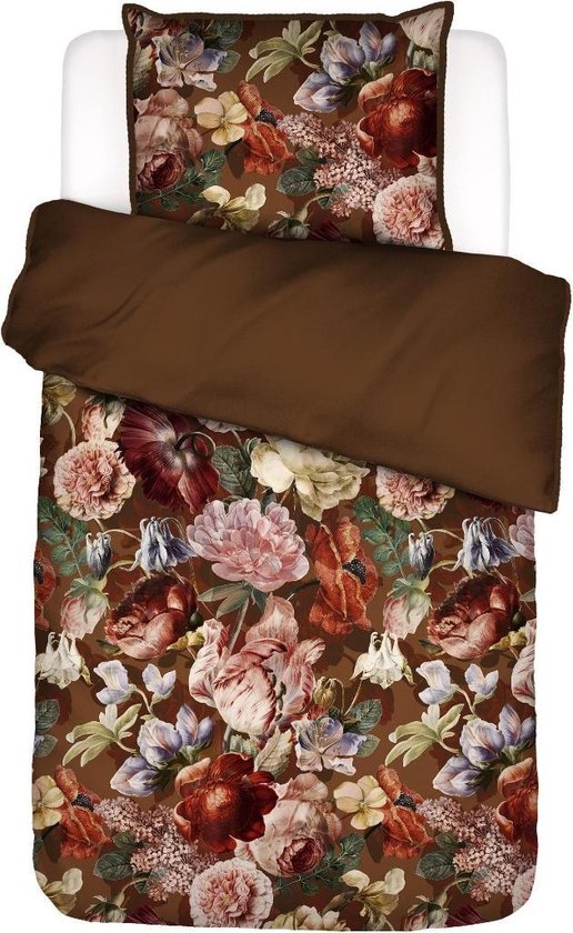 Essenza " Claire Dekbedovertrek 140 x 220 cm " - Bruin