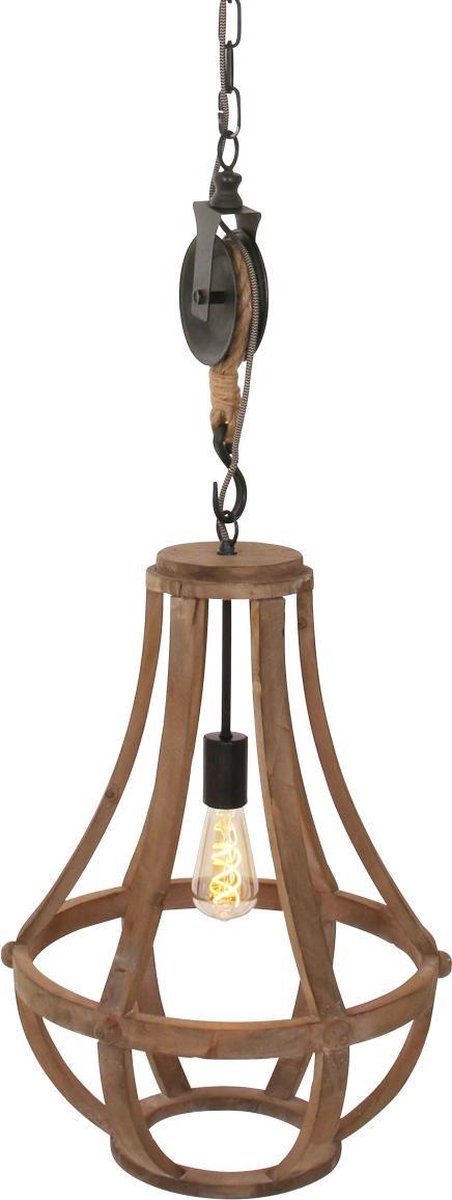 Steinhauer Hanglamp Liberty Bell 1349be - Beige