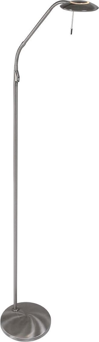 Steinhauer Vloerlamp Zenith Led 7910st Staal - Silver