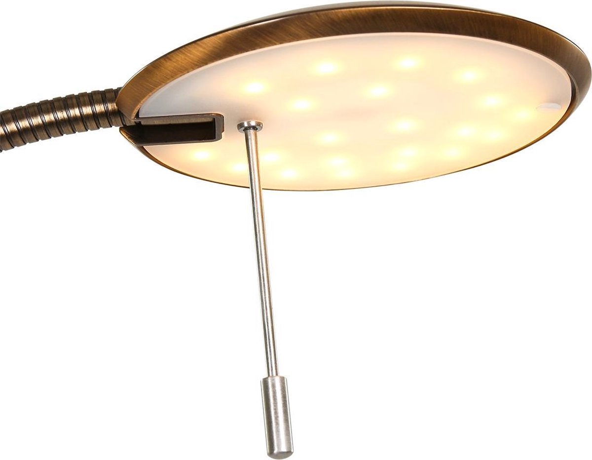 Steinhauer Vloerlamp Zenith Led 7910br Brons - Bruin