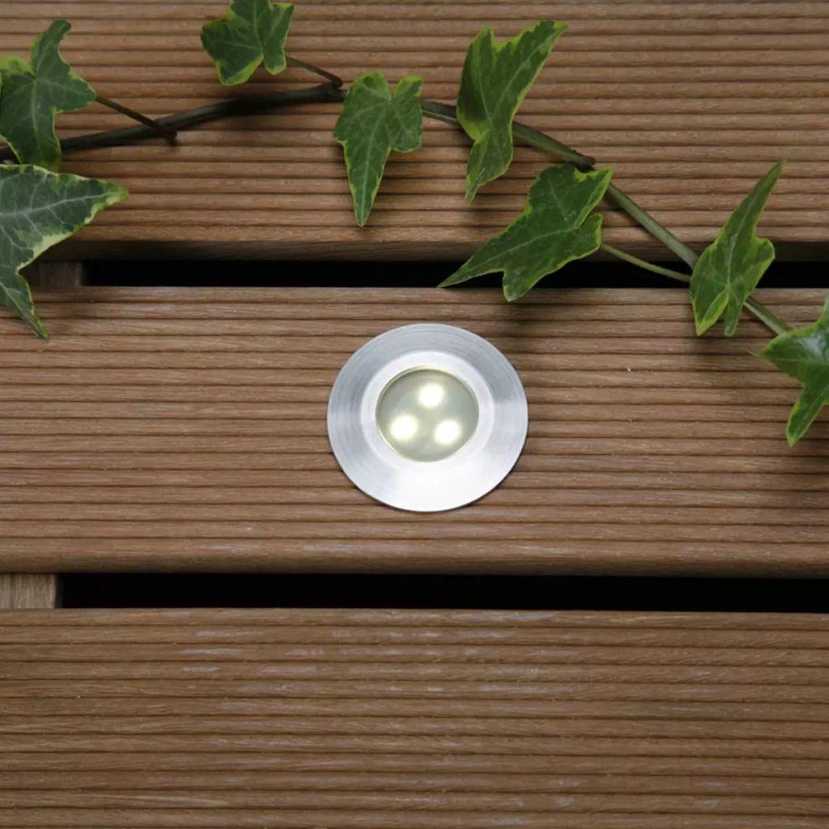 Garden Lights Alpha Warm White 12v Led-grondspot - Silver