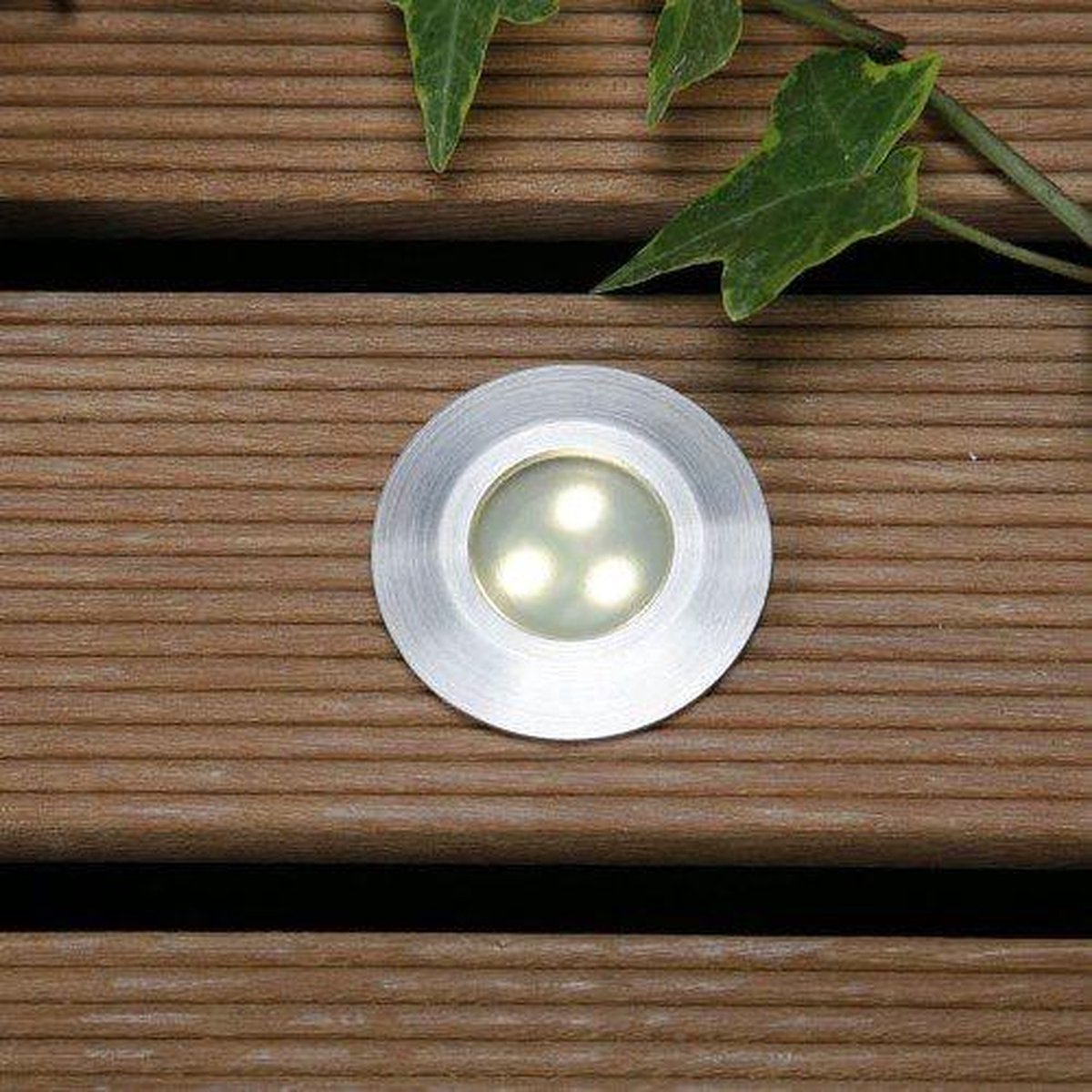 Garden Lights Alpha Warm White 12v Led-grondspot - Silver