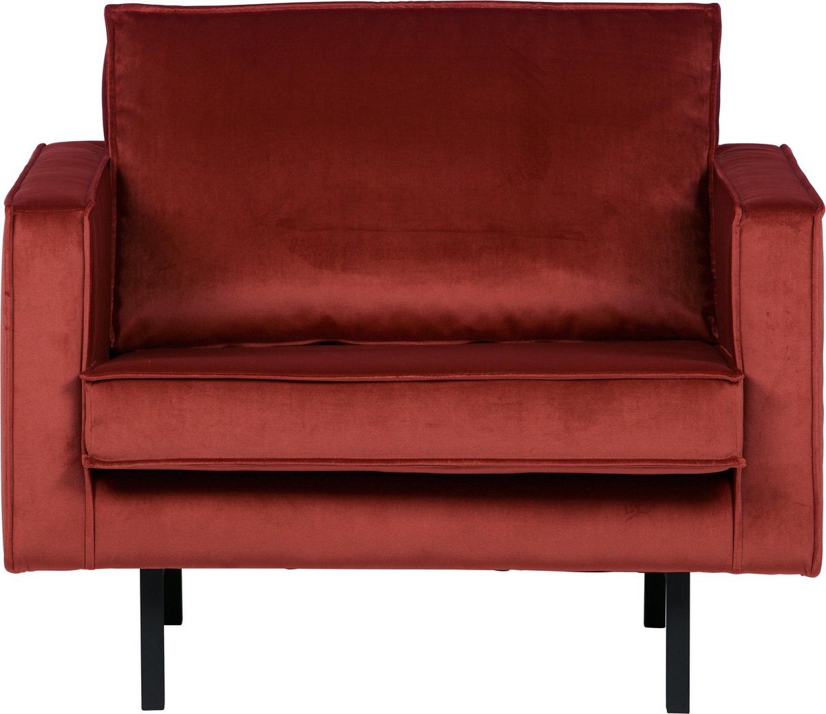BePureHome Rodeo Loveseat - Rood