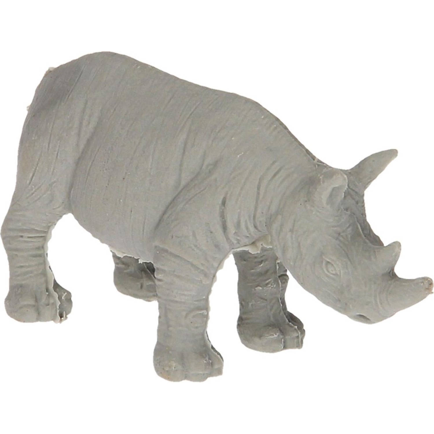 Toi-Toys 3d Gum Neushoorn 8 Cm