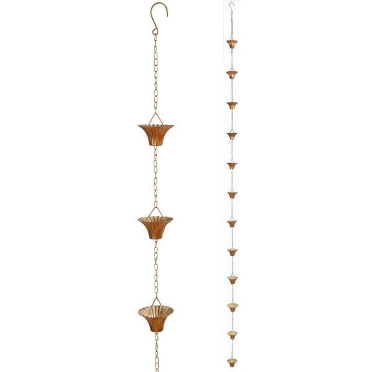 Regenketting/regenmeter Verkoperd Staal 254 Cm - Regenmeters