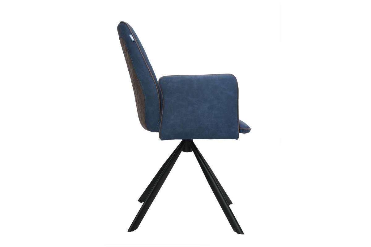 Feel Furniture - Eetkamerstoel - Vince - - Blauw