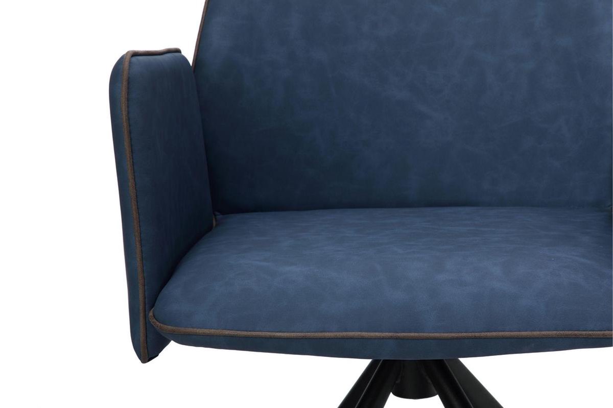 Feel Furniture - Eetkamerstoel - Vince - - Blauw