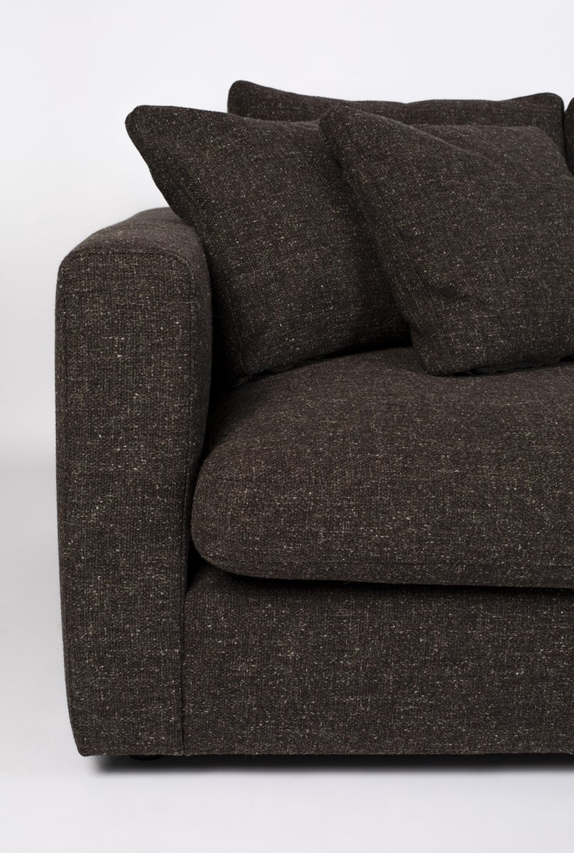 Zuiver Sense 3-zitsbank - Bruin