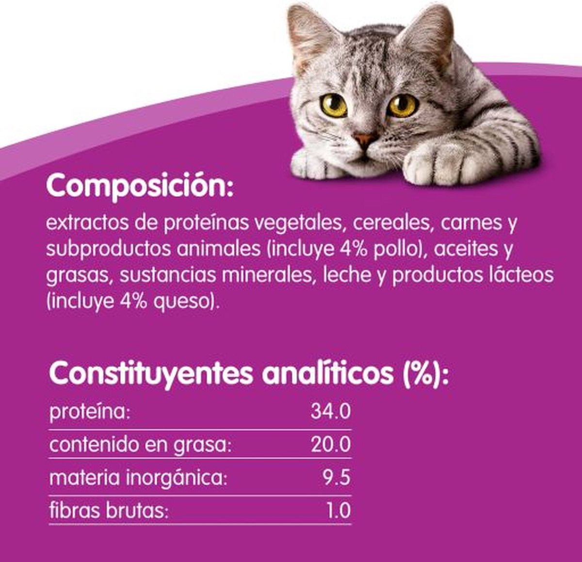 Whiskas Temptations 60 g - Kattensnack - Kip&Kaas