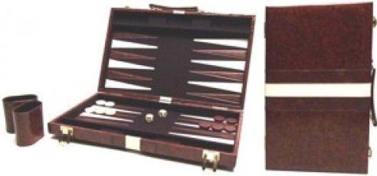Buffalo Backgammon 38 X 48 Cm - Bruin