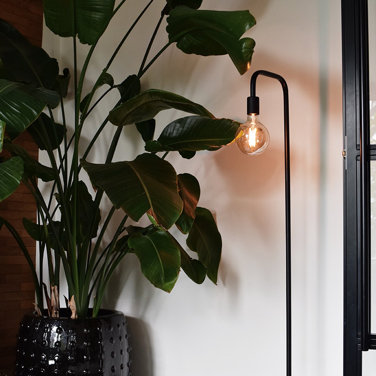 Calex Smart LED E27 G125 19 cm Globelamp - Goud