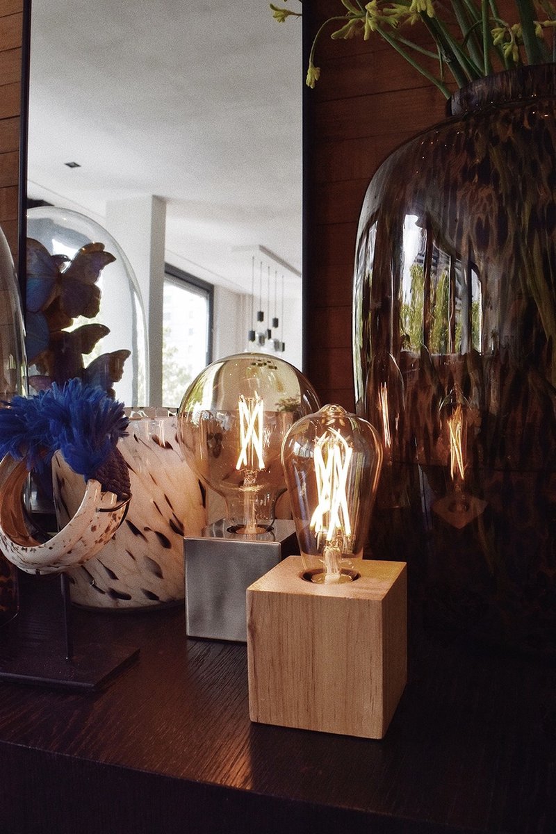 Calex Smart LED E27 G125 19 cm Globelamp - Goud