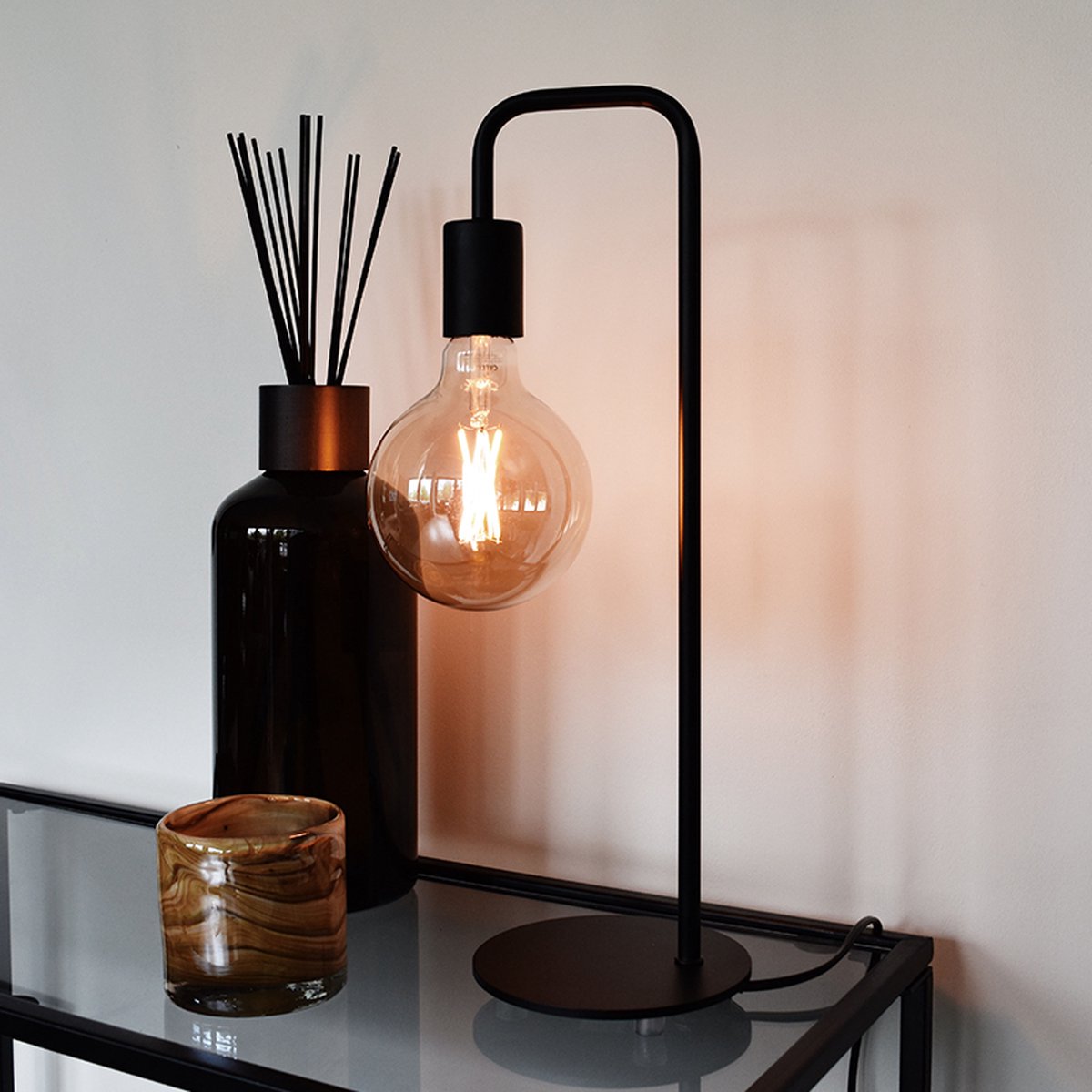 Calex Smart LED E27 G125 19 cm Globelamp - Goud