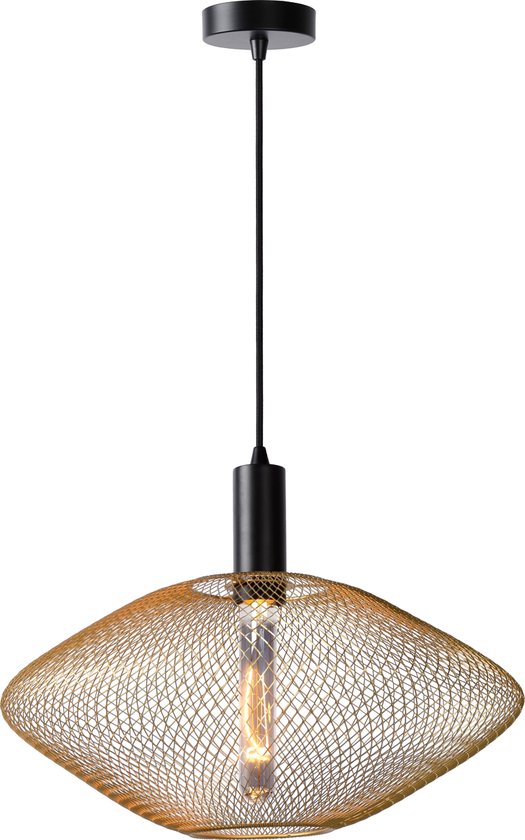 Lucide Mesh Hanglamp - Goud