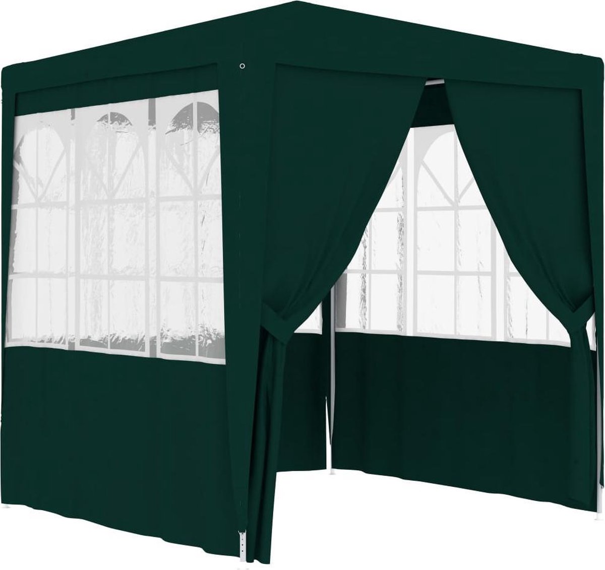 Vidaxl Partytent Met Zijwanden Professioneel 90 G/m² 2,5x2,5 M - Verde