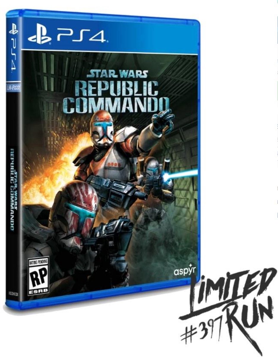 Limited Run Star Wars Republic Commando ( Games)