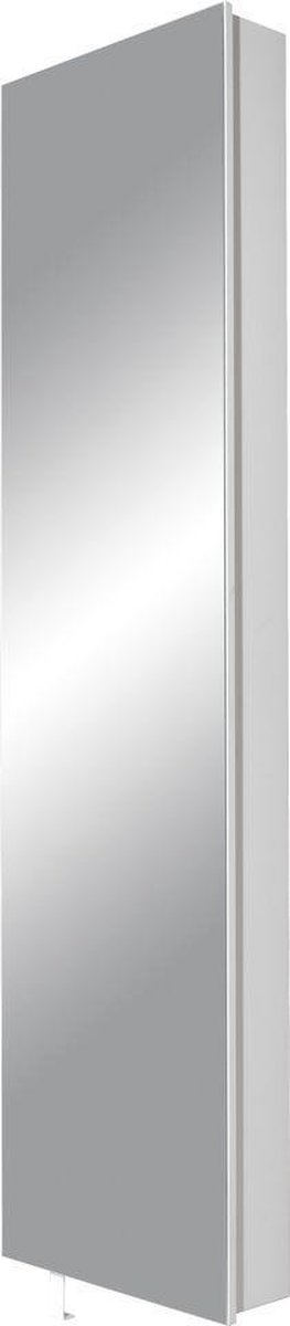 Germania Schoenenkast - L50 X B18 X H195 Cm - - Wit