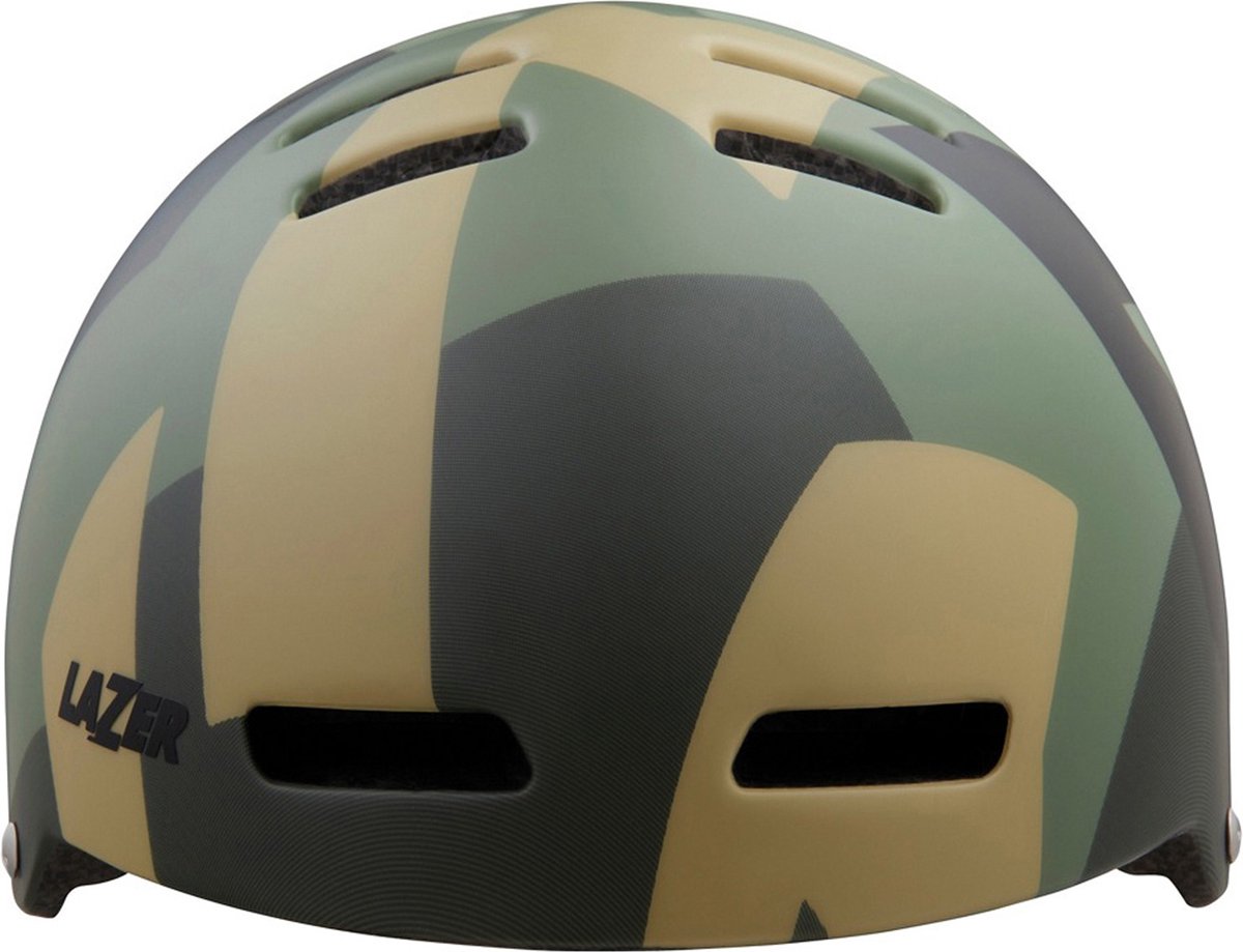 Lazer Kinderhelm Gekko Junior/groen Maat 50-56 Cm - Bruin