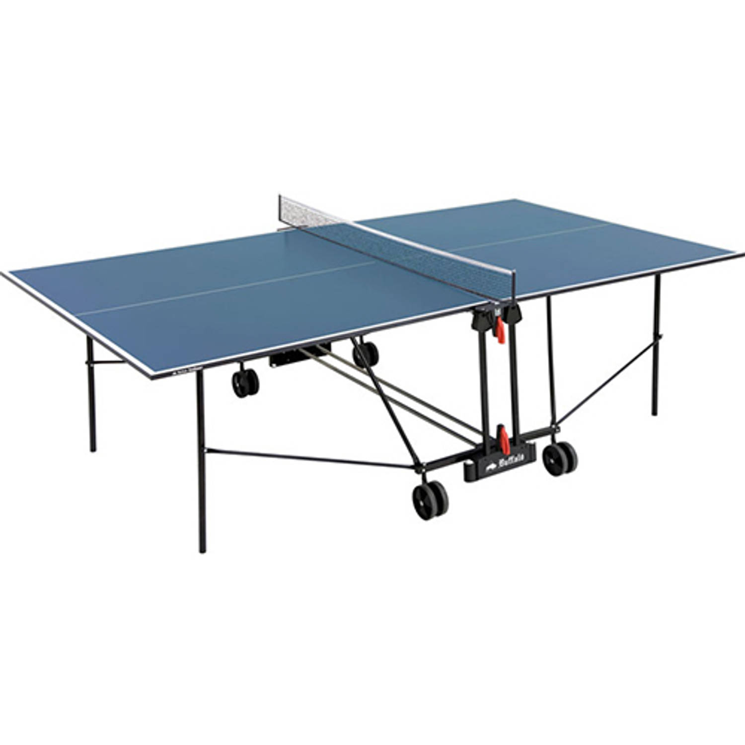 Buffalo Tafeltennistafel Basic Indoor - Blauw